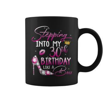 Stepping Into My 30Th Birthday In 1990 30 Years Old Coffee Mug | Crazezy DE