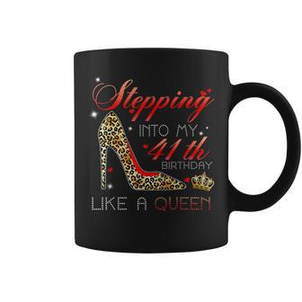 Stepping Into My 41Th Birthday Like A Boss Coffee Mug | Crazezy