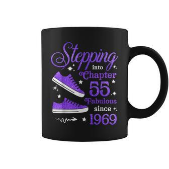 Stepping Into Chapter 55 Fabulous Since 1969 55Th Birthday Coffee Mug - Monsterry AU