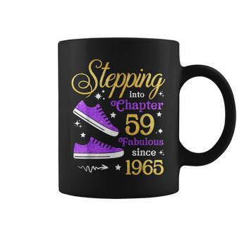 Stepping Into Chapter 59 Fabulous Since 1965 59Th Birthday Coffee Mug - Seseable