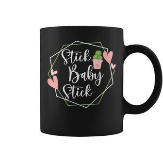 Stick Baby Stick Ivf Transfer Day Ivf Couple Coffee Mug - Thegiftio UK