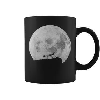 Stick Insect And Moon Pet Stick Insect Vintage Coffee Mug - Monsterry UK