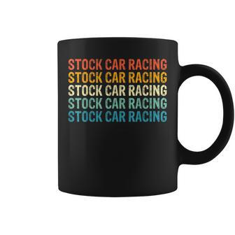 Stock Car Racing Retro Vintage Coffee Mug - Monsterry DE