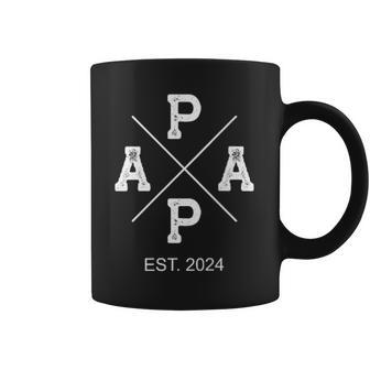 Stolzer Papa 2024 Papa Life Papa Est 2024 Tassen - Geschenkecke