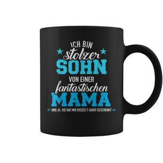 Stolzer Sohn Einer Fantastischen Mutter Slogan Tassen - Geschenkecke