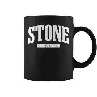 Stone Limited Edition Personalized Family Name Surname Coffee Mug - Seseable