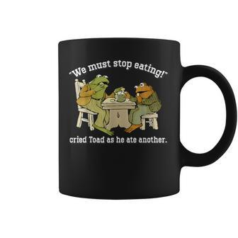 We Must Stop Eating Cried Toad As He Ate Another Frog Meme Coffee Mug - Monsterry UK