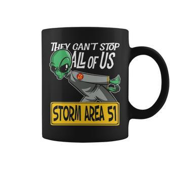 Storm Area 51 They Can't Stop All Of Us Running Alien Coffee Mug | Mazezy