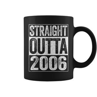 Straight Outta 2006 18Th Birthday Coffee Mug - Thegiftio UK