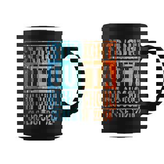 Straight Outta High School Class Of 2024 Graduation Coffee Mug | Mazezy