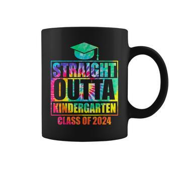 Straight Outta Kindergarten School Graduation Class Of 2024 Coffee Mug - Seseable