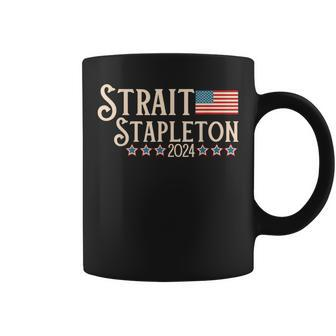 Strait Stapleton 2024 American Flag Country Festival Concert Coffee Mug - Seseable