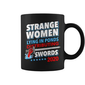 Strange Lying In Ponds Distributing Swords 2020 Coffee Mug - Monsterry