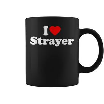 Strayer Love Heart College University Alumni Coffee Mug | Crazezy