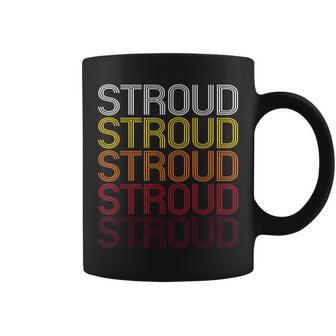 Stroud Ok Vintage Style Oklahoma Coffee Mug - Monsterry DE