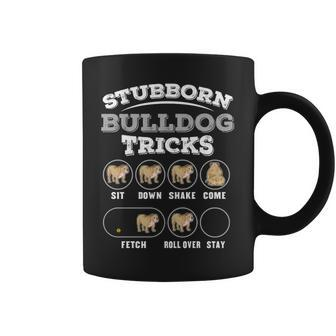 Stubborn Bulldog Tricks Coffee Mug | Mazezy