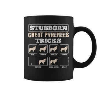 Stubborn Tricks Great Pyrenees Coffee Mug - Seseable