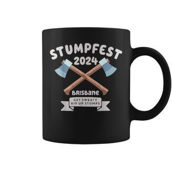 Stumpfest 2024 Brisbane Get Sweaty Coffee Mug - Seseable
