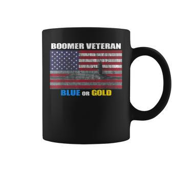 Submarine Boomer Navy Veteran Distressed Us Flag Coffee Mug - Monsterry DE