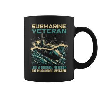 Submarine Veteran Like Normal Veteran But Much More Awesome Coffee Mug - Monsterry DE