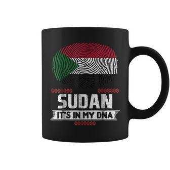 Sudan It's In My Dna Sudanese Flag Coffee Mug | Crazezy