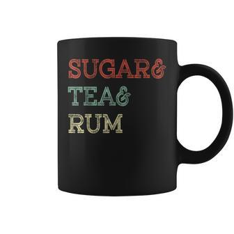 Sugar&Tea&Rum Sea Shanty Sugar Tea Rum Retro Vintage Coffee Mug - Monsterry AU