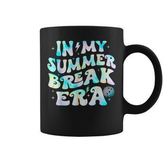 In My Summer Break Era Groovy Teacher Summer Break Vacation Coffee Mug - Seseable