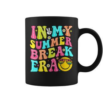 In My Summer Break Era Retro Smile Summer Break Teacher Coffee Mug - Monsterry AU