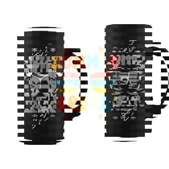 Is It Summer Break Yet Teacher Last Day Of School Groovy Coffee Mug | Mazezy
