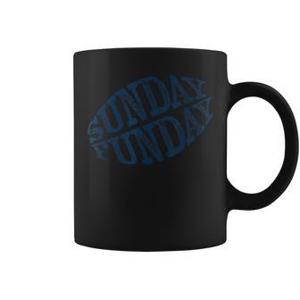 Sunday Funday Vintage Denver Football Coffee Mug - Monsterry AU