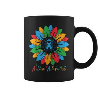 Sunflower Autism Awareness Month Coffee Mug - Seseable