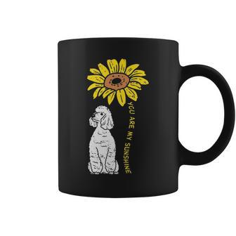 Sunflower Sunshine Poodle Dog Lover Owner Coffee Mug | Mazezy