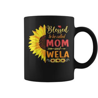 Sunflowers Happy Mothers Blessed To Be Called Mom And Wela Coffee Mug - Monsterry