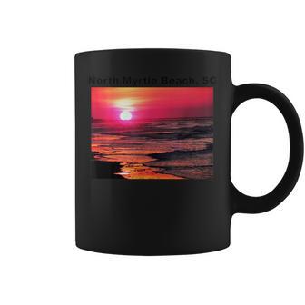 Sunrise Over North Myrtle Beach Sc Coffee Mug - Monsterry DE