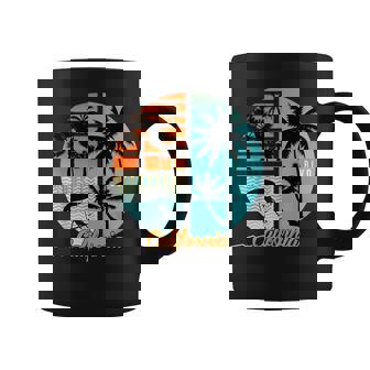 Sunset Boulevard California Surfer Holiday Paradise Retro Coffee Mug - Thegiftio UK