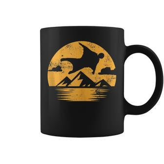Sunset Wingsuit Flying Base Jumping Coffee Mug - Monsterry CA
