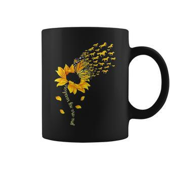 You Are My Sunshine Horse Sunflower Horses Lover Coffee Mug | Mazezy