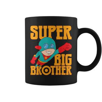 Super Awesome Superhero Best Big Brother Coffee Mug - Thegiftio UK
