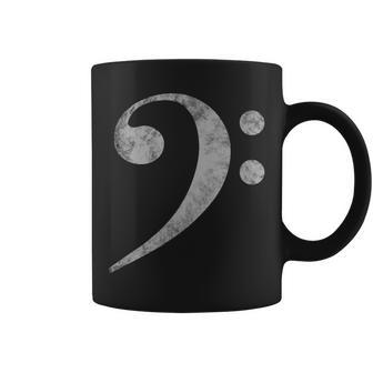 Super Bass Clef T Musician T Note T Coffee Mug - Monsterry DE