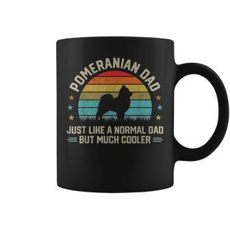 Super Cool Pomeranian Dad Dog Lover Owner Pet Animal Coffee Mug - Monsterry DE