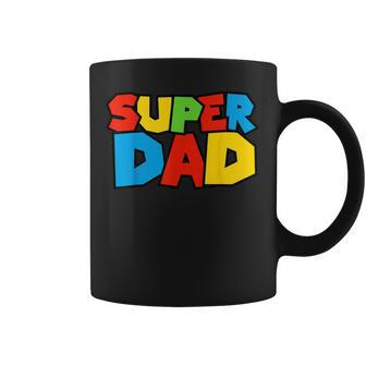 Super Dad Gamer For Father's Day Coffee Mug - Monsterry
