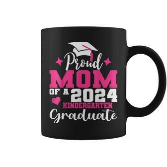 Super Proud Mom Of 2024 Kindergarten Graduate Awesome Family Coffee Mug - Monsterry