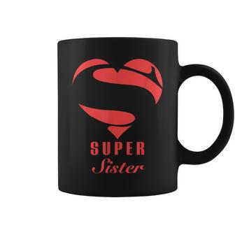 Super Sister Superhero Family Christmas Costume Coffee Mug - Monsterry DE