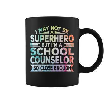 Superhero & School Counselor School Counseling Coffee Mug - Monsterry