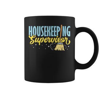 Supervisor Cleaning Maid Housekeeping Housekeeper Coffee Mug - Monsterry CA