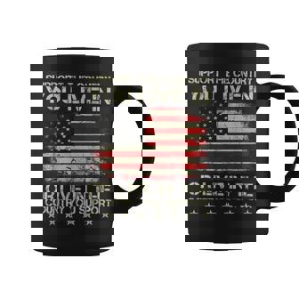 Support The Country You Live In The Country You Support Coffee Mug | Mazezy