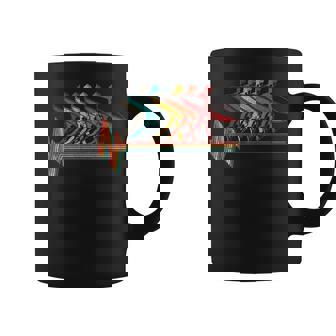 Surfing Heartbeat Vintage For Wavesurfing & Surfer Coffee Mug - Thegiftio UK