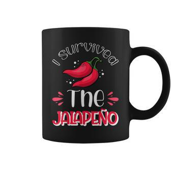 I Survived The Jalapeño Jalapeno Lover Pepper Coffee Mug - Monsterry DE
