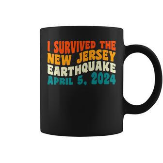 I Survived The New Jersey 48 Magnitude Earthquake Coffee Mug | Mazezy AU