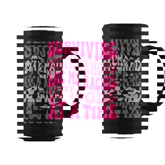 Surviving Motherhood One MsRachel Episode At A Time Quote Coffee Mug - Thegiftio UK
